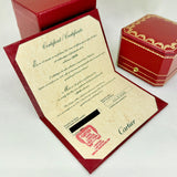 Cartier Love Ring Yellow Gold Size 56