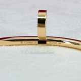 Cartier Juste Un Clou Bracelet Rose Gold Size 17
