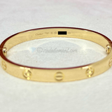 Cartier Love Bracelet Yellow Gold Size 16