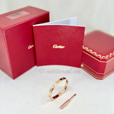 Cartier Love Bracelet Rose Gold Size 15 4 Diamond