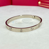 Cartier Love Bracelet White Gold Size 19