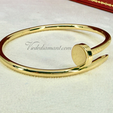 Cartier Juste Un Clou Bracelet Yellow Gold Size 17
