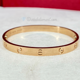 Cartier Love Bracelet Rose Gold Size 18