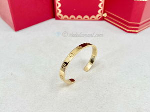 Cartier Love Cuff Bracelet Yellow Gold Size 16