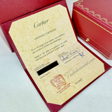 Cartier Love Bracelet Yellow Gold Size 17 4 Diamond