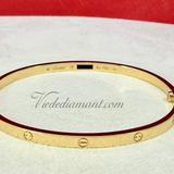 Cartier Love Bracelet Yellow Gold Size 18 SM