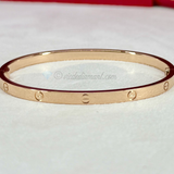 Cartier Love Bracelet SM Rose Gold Size 16