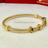 Cartier Ecrou Bracelet Rose Gold Size 19