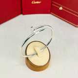 Cartier Juste Un Clou Bracelet White Gold Size 18