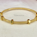 Cartier Ecrou Bracelet Rose Gold Size 19