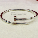 Cartier Juste Un Clou Bracelet White Gold Size 18