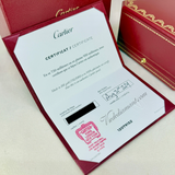 Cartier Love Bracelet White Gold Size 16