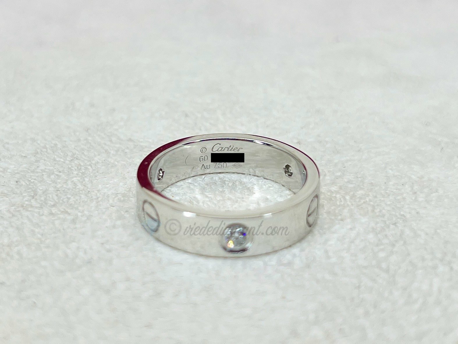 Cartier 750 60 ring sale