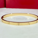 Cartier Love Bracelet Medium Yellow Gold Size 19