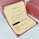 Cartier Love Bracelet Yellow Gold Size 20