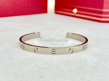 Cartier Love Cuff White Gold Size 19