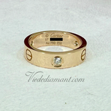 Cartier Love Ring Rose Gold Size 57 3 Diamond