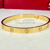 Cartier Love Bracelet Yellow Gold Size 20