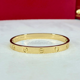 Cartier Love Bracelet Yellow Gold Size 16