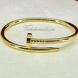 Cartier Juste Un Clou Bracelet Yellow Gold Size 17