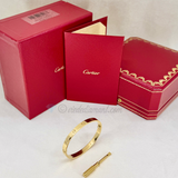 Cartier Love Bracelet Yellow Gold Size 18