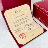 Cartier Love Bracelet Yellow Gold Size 18 SM