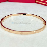 Cartier Love Bracelet SM Rose Gold Size 20