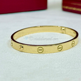 Cartier Love Bracelet Yellow Gold Size 17