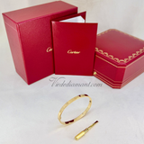 Cartier Love Bracelet Medium Yellow Gold Size 18