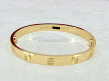 Cartier Love Bracelet Yellow Gold Size 16