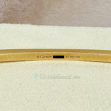 Cartier Love Torque Choker Necklace Yellow Gold