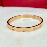 Cartier Love Bracelet Rose Gold Size 18