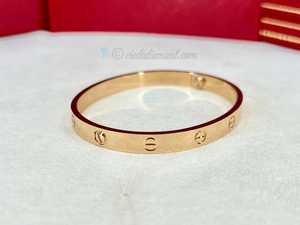 Cartier Love Bracelet Rose Gold Size 18