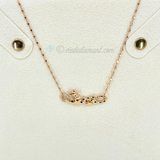 Cartier Panthere De Necklace Rose Gold 38 CM