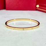 Cartier Love Bracelet Yellow Gold Size 17 SM