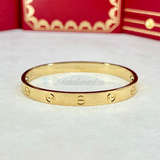 Cartier Love Bracelet Yellow Gold Size 16