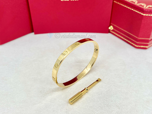 Cartier Love Bracelet Yellow Gold Size 19