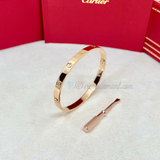 Cartier Love Bracelet Rose Gold Size 19