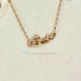 Cartier Panthere De Necklace Rose Gold 38 CM