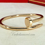 Cartier Juste Un Clou Bracelet Rose Gold Size 15