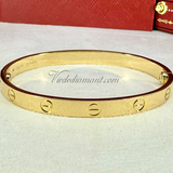 Cartier Love Bracelet Yellow Gold Size 17