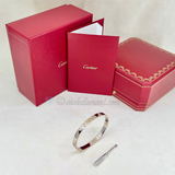Cartier Love Bracelet White Gold Size 19