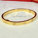 Cartier Love Bracelet Medium Yellow Gold Size 17