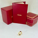 Cartier Love Ring Yellow Gold Size 56