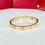 Cartier Love Bracelet Yellow Gold Size 17
