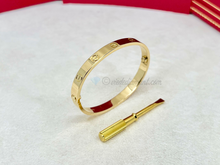 Cartier Love Bracelet Yellow Gold Size 16