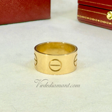 Cartier Love Ring XL Yellow Gold Size 66