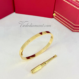 Cartier Love Bracelet Medium Yellow Gold Size 17