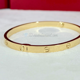 Cartier Love Bracelet Medium Yellow Gold Size 19