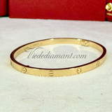 Cartier Love Bracelet Yellow Gold Size 17 SM